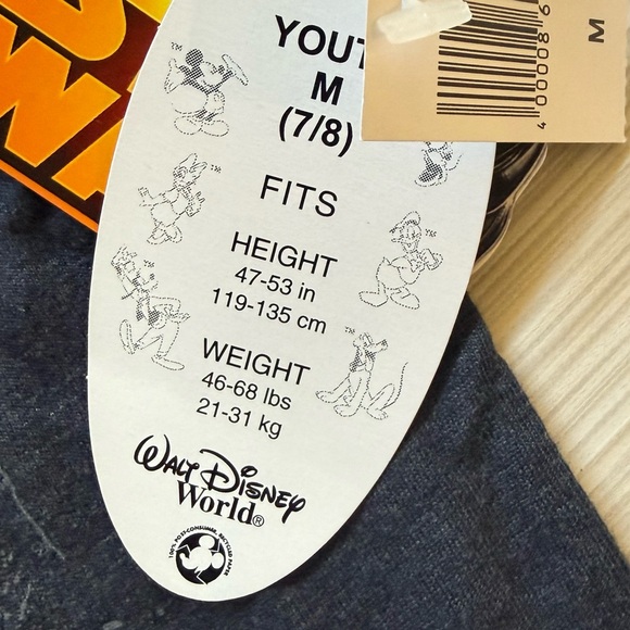 Disney Grey Star Wars Graphic Tee with Patch Details - Picture 4 of 4